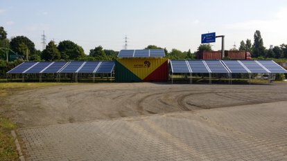 solar container - mobile solar plant