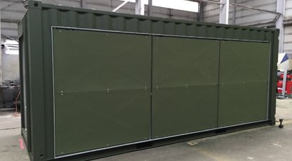 solar-container for the german armed forces