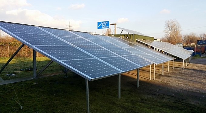 solar-container for the german armed forces